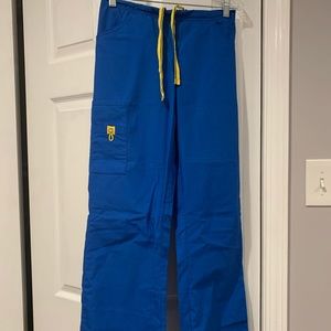 Wonderwink Royal Blue Scrub Pants